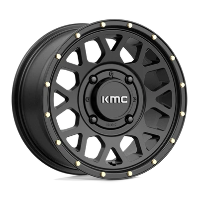 1 rueda/llanta nueva 14X7 KMC ATV KS135 granada negro satinado 4X137 ET38 Foto 1 de 4