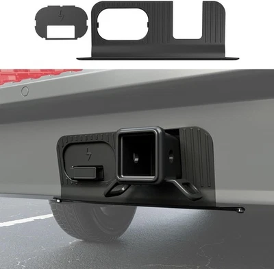 For 2022-2025 Ford Maverick Rear Bumper Cover Plate Hitch Cover Connector Panel Foto 1 de 4