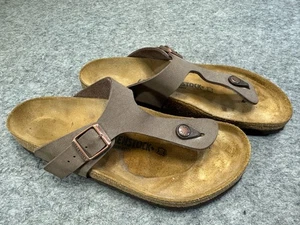 Birkenstock Gizeh geöltes Leder normale Weite Gr. 41 EUC Deutschland - Bild 1 von 9