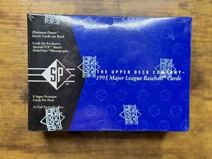 1995 Upper Deck SP Baseball SEALED HOBBY BOX *32 PACKS* Holoview F/X? NICE! O372 - Picture 1 of 5