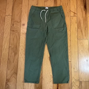 Pantaloni utility verdi Time and Tru taglia M con coulisse pull-on - Foto 1 di 11
