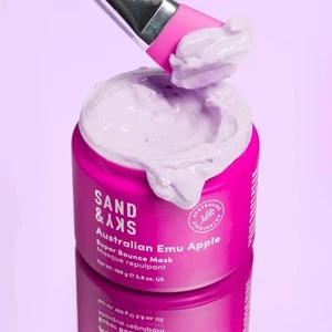 Sand And Sky Australian Emu Apple Super Bounce Face Mask 100g Brand New Boxed - Picture 1 of 4