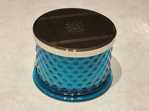 HomeWorx Harry Slatkin BERRY SNOW CONE Hob Nail 14 oz 3-Wick Candle - Picture 1 of 4