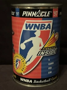 1997 Pinnacle Inside Inaugural Edition League Logo WNBA 6 Card Can (Sealed) - Picture 1 of 5