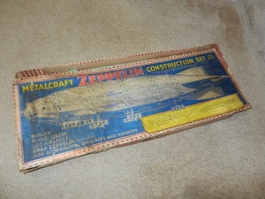 METACRAFT #880 Zeppelin Construction Set, 1930's Vintage, OB, Original - Picture 1 of 6