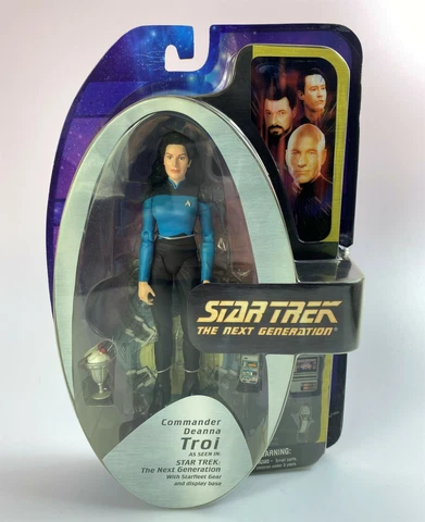 Commander Deanna Troi Star Trek Next Generation Figure New Art Asylum 2006 Cover