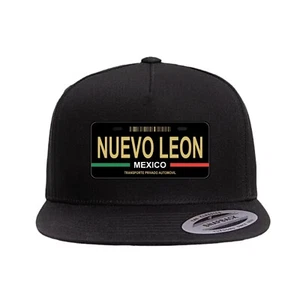 Nuevo Leon Mexico Placa #2 Snapback Hat, Trucker Cap, Custom Mütze UNISEX - Bild 1 von 1