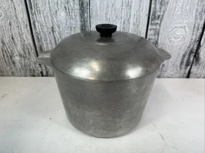 Vintage Magnalite GHC 7 1/2 QT/7 Liter Aluminium Suppentopf/Suppentopf mit Deckel - Bild 1 von 10