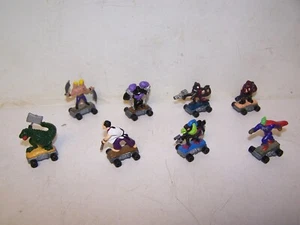 8 Kenner 1991 savage mondo blitzers skate board mania skateboard toy SET B - Picture 1 of 4