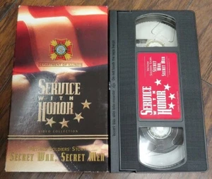 Service with Honor Vdeo Collection - Secret War, Secret Men (VHS 2000) Vietnam - Imagen 1 de 4