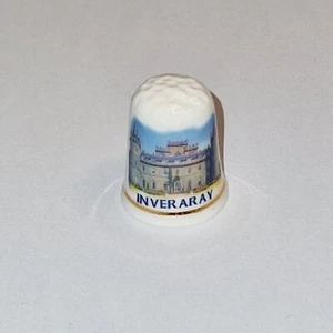 Collectors Thimble - "Inveraray" - Bone China - #249 - Picture 1 of 6