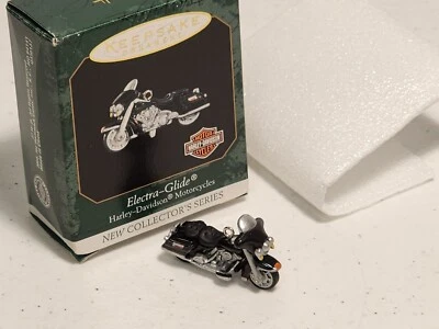 Hallmark Keepsake Ornament Miniature 1999 Electra-Glide Harley-Davidson #1 - Image 1 of 4