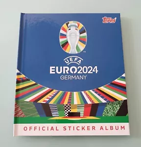 Album Figurine Cartonato vuoto TOPPS UEFA EURO 2024 Hardcover EMPTY Album - Picture 1 of 6