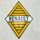 RENAULT LOGO Raute Emailschild enamel sign 40x30 cm