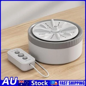 AU Automatic Compact Clothes Washer Portable Mini Turbo Washer for Dorm Home Tra - Picture 1 of 24