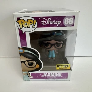 Funko Pop! Princess Jasmine (Glasses) Nerd 68 Hot Topic Exclusive Disney Aladdin - Picture 1 of 7