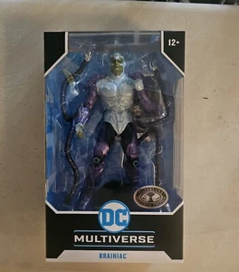McFarlane DC Multiverse Brainiac Injustice 2 Platinum Edition CHASE Figure - Picture 1 of 2