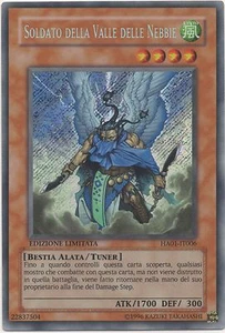 YU GI OH SOLDATO DELLA VALLE DELLE NEBBIE • HA01 • SEGRETA - Picture 1 of 1