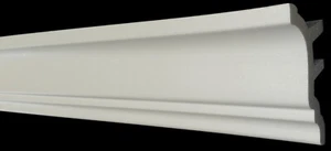 Decorative Crown Molding DIY Glue Up White Styrofoam Lot of 4 (32lft) ED552 - Picture 1 of 3