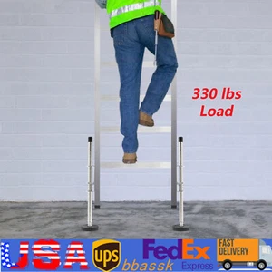 Per Prolunga Scale Stabilizzatore Livellamento Gambe Strumento 330 LBS Coppia Livella Scale - Foto 1 di 24