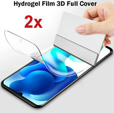 2xHydrogel Display Schutzfolie 3D Full Screen iPhoneSamsungHuaweiXiaomiOppoPixel