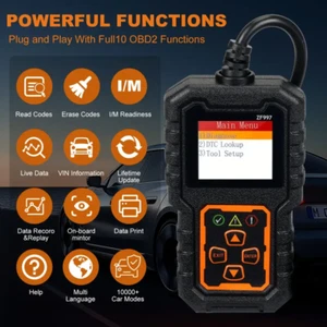 OBD2 Car Scanner - Engine Fault Diagnostic Tool, USB All Vehicles Since 1996 - Picture 1 of 8