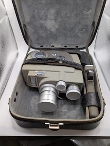 Retro vintage Hanimex 8EE cine camera with original case and kodak film and tin - Picture 1 of 13