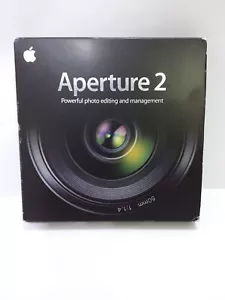 Apple Aperture 2 for Mac MB284Z/A Photo Editing and Mngt. - Picture 1 of 4