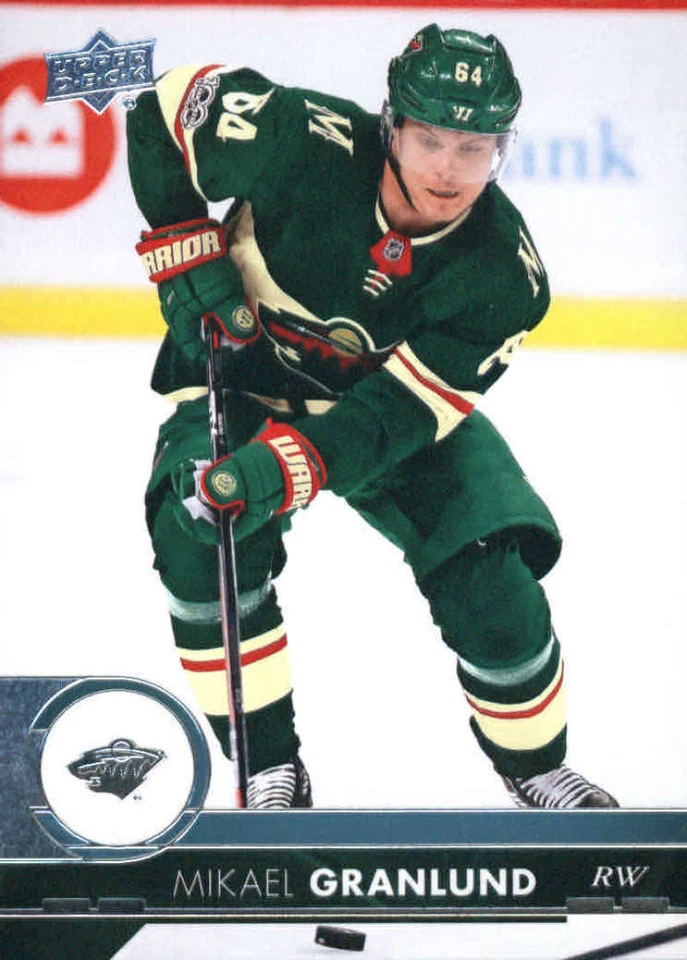 2017-18 Upper Deck Series 2 #342 Mikael Granlund Minnesota Wild - Image 1 of 1