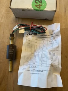 Interruttore di livello e termostato GEMS 57143 serie TH800 NC si apre a 150F - Foto 1 di 2
