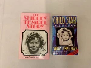 2x Books The Shirley Temple Story & Child Star An Autobiography - Picture 1 of 3
