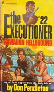 Hawaiian Hellground by Don Pendleton 1976 Pinnacle Paperback Executioner #22 - Picture 1 of 1