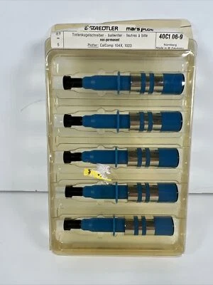 1 Set Package of 5 Staedtler Mars Plot Plotter Pen CalComp 104X, 1023 40C1-06-9 - Image 1 of 4
