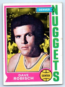 1974 Topps #183 Dave Robisch   Denver Nuggets