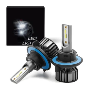 AJHGFOW H13 9008 LED Headlight Bulbs High Low 2500000LM for Ford F-150 2004-2014 - Picture 1 of 11