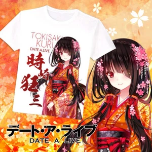 DATE A LIVE Kurumi Tokisaki Cosplay Anime Manga T-Shirt shirt Kostüme Polyester - Picture 1 of 4