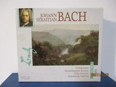 Bach - Violin Concertos - Brandenburg Concertos - 3 CD Set - MINT - 25-2383 - Image 1 of 4