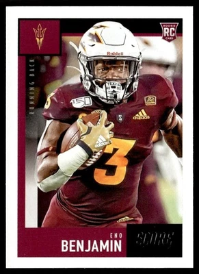 2020 Score Eno Benjamin Rookie Arizona State Sun Devils #380 - Image 1 of 2