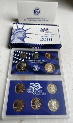 2001 U.S. Mint S Proof Set **FREE SHIPPING** - Image 1 of 4