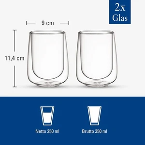 Latte Glas Villeroy & Boch Becher Universal - Hot & Cold Artesano 250ml - Bild 1 von 8