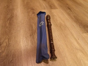 COLLECTIBLE SUZUKI SOPRANO SRE-500 BROWN RECORDER WITH CASE - Picture 1 of 1