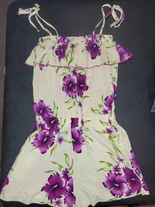 Aloha Fashion Hawaiian Romper/Skort Dress - Size Kids Large - EUC, never worn! - Picture 1 of 5