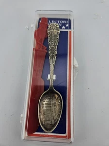 Vintage Pflanzgefäße Hotel St. Louis Sammlerstück Souvenir Löffel mit Etui Mr. Peanut - Bild 1 von 5