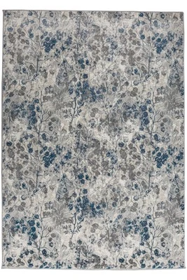 Livigno 1242 Transitional Floral Blue 5x8 Area Rug - Imagem 1 de 4