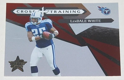 2006 Rookies & Stars RED Cross Training Insert #CT-7 - LenDale White 419/1000 - Image 1 of 2