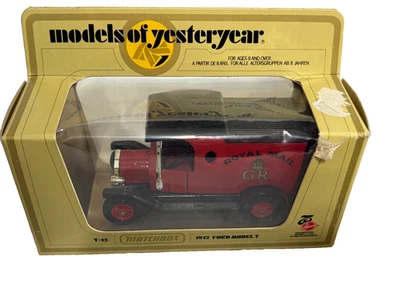 1978 MATCHBOX MODELS of YESTERYEAR Y-12 1912 Ford Model "T " Truck Royal Mail - Image 1 of 4