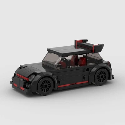 Lego Mini Cooper personalizado sin usar, en caja con ala 155 piezas coche de ladrillo de construcción Foto 1 de 4