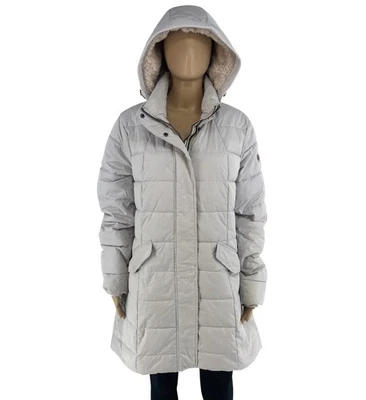 Camel Active Damen Graue Kapuzenparka Jacke Mantel Größe EU 42 UK 14 US 12 - Bild 1 von 4