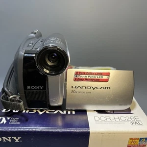Sony DCR-HC26E MiniDV Handycam Camcorder Video Camera - Silver - Box - Picture 1 of 16