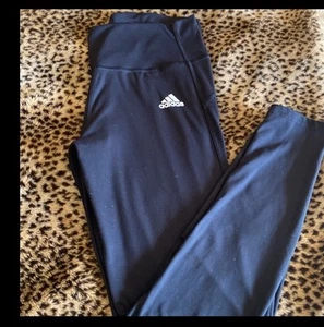 Women Adidas Leggings, Black and Size L - Picture 1 of 12